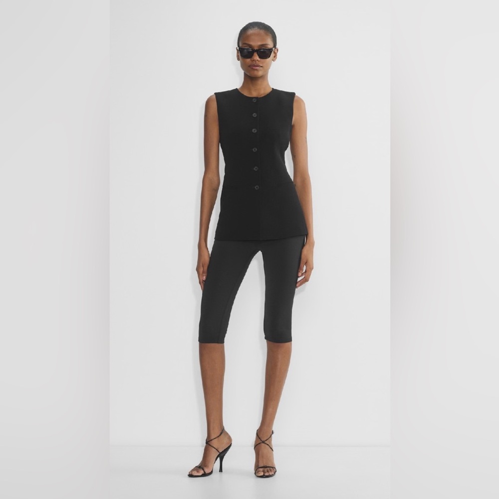 Aritzia Black Vest